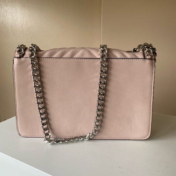 Aldo Greenwald Pink and Silver Large Clutch - Picture 2 of 6
